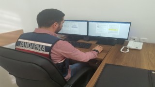 Jandarma ekiplerinin sanal devriyesine takılan 18 internet sitesine işlem yapıldı