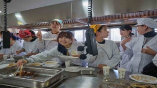 Japon öğrencilere Türk mutfağı eğitimi