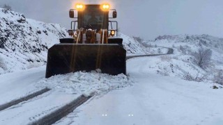 Kahramanmaraş'ta karla mücadele başladı