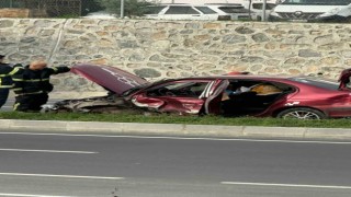 Kapaklıda 3 araçlı zincirleme kaza: 2 yaralı