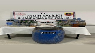 Karacasuda 290 litre sahte alkol ele geçirildi