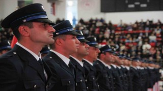 Karaman POMEMde 373 polis adayı mezun oldu