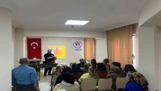 Karsta itfaiyeden yangın eğitimi ve tatbikatı
