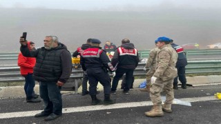 Katliam gibi kazada tutuklanan sürücü olay sonrasında böyle görüntülenmiş