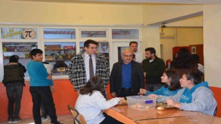 Kaymakam Okumuş yatılı öğrencilerle buluştu