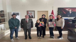 Kaymakam Özpınar, başarılı öğrencileri ödüllendirdi