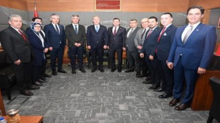 Kayseri OSB yönetimi, Mustafa Elitaş, İsmail Özdemir ve Kayseri milletvekillerini Ankarada ziyaret etti