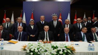 Kayseri Teşkilatı Cumhurbaşkanı Erdoğan ile buluştu
