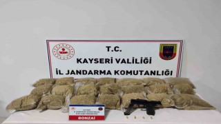 Kayseride 16 kilo uyuşturucu ele geçirildi