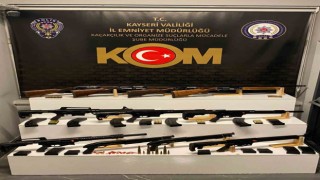 Kayseride ruhsatsız silah operasyonu: 3 gözaltı