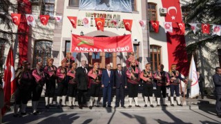 Keçiörende Atatürkün Ankaraya gelişinin 104. yıl dönümü kutlandı