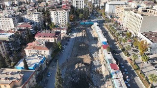 Kentsel tasarım projesinde etaplar hızla ilerliyor
