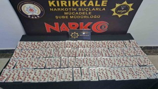 Kırıkkalede bin 112 adet uyuşturucu hap ele geçirildi: 1 gözaltı