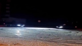Kış turizminin merkezinde drift atan sürücülere 81 bin lira ceza kesildi