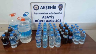Konyada sahte içki operasyonu: 3 gözaltı