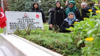 Konyada şehit polis Ali Teke anısına lokma dağıtıldı