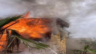 Kudüs Fatihi Selahaddin Eyyubi dizisinin platosunda yangın