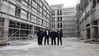 Kütahya 30 Ağustos İş Merkezi ve Zanaat Çarşısı inşaatında sona yaklaşıldı