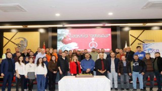 Kütahya OSB Müdürlüğü personelleri, yeni yıl buluşmasında bir araya geldi