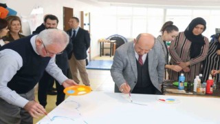 Kütahyada Hayatımın Rengi Annem isimli projenin açılışı yapıldı