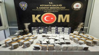 Kütahyada kaçak tütün operasyonu