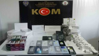 Malatyada gümrük kaçağı 16 adet akıllı cep telefonu ele geçirildi
