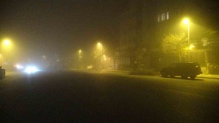 Malatyada sis etkili oluyor