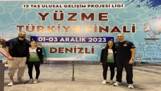 Manisalı yüzücüler başarıya kulaç attı