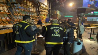 Marmariste yeni yıl öncesi eğlence mekanlarında alkol denetimi