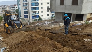 MASKİden Sağlık Mahallesinde ek kanalizasyon hattı