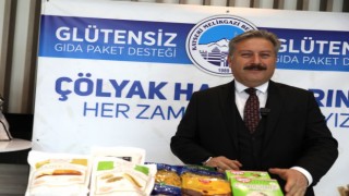 Melikgazi çölyaklı ailelere gıda paketi dağıtıyor
