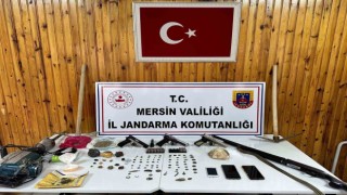 Mersinde tarihi eser kaçakçılığı operasyonu: 3 gözaltı