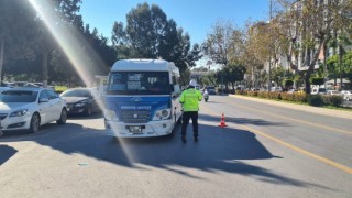 Mersinde toplu taşıma araçlarına yönelik denetimler sürüyor