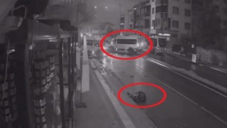 Metrelerce sürüklendiği anlar kamerada: 2 yaralı