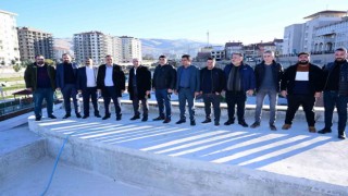 MHP Malatya teşkilatı Başkan Güderin yatırımlarını gezdi