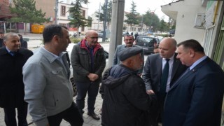 MHPden Beylikova Belediye Başkanı Özkan Alpe ziyaret