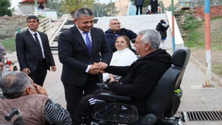 MHP’li aday adayından engelliler koordinasyon merkezini ziyaret