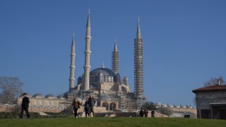 Mimar Sinanın ustalık eseri Selimiyenin üç minaresinde çalışmalar tamamlandı