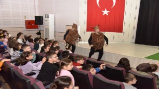 Minikler buğdayın yolculuğuna tanık oldu