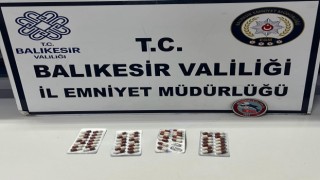 Montunun cebinde 54 adet uyuşturucu hap ele geçirildi