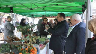 Muğlada Slow Food Yılbaşı Pazarı açıldı