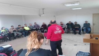 Muğlada trafik ekiplerine ilk yardım eğitimi verildi