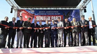 Muratpaşada Şehitlik Parkı törenle açıldı