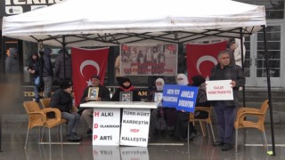 Muşta evlat nöbetine katılan aile sayısı 46ya yükseldi