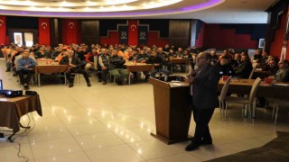 Nazilli Belediyesi Temizlik İşleri personeline iş sağlığı ve güvenliği eğitimi verildi