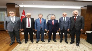 Oda başkanlarından büyükşehire ziyaret