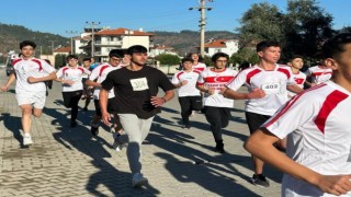 Ortacada Atatürk kır koşusu yapıldı