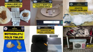 Osmaniye'de 170 Kişi Yakalandı, 21'i Tutuklandı