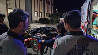Otomobil ile çarpışan motosikletin sürücüsü ağır yaralandı
