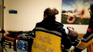 Otomobilin çarptığı yaşlı adam ağır yaralandı